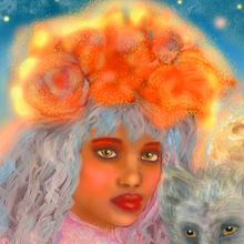 Dawn&Dusk (protected by copyrights). Een project van Digitale tekening,  Digitaal schilderij, Digitale illustratie, Traditionele illustratie,  Tekening y  Portrettekening van Irja Irija - 07.11.2020