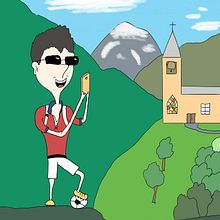 My project in Introduction to the Creation of Cartoon Style Characters course. Drawing project by Piotr Sierzchuła - 11.07.2020