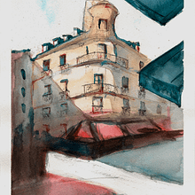 Mi Proyecto del curso. Architecture, Street Art, and Drawing project by Daniel Galantini - 10.21.2020