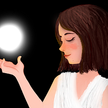 Hope. Traditional illustration, and Digital Painting project by Airam Campos - 09.23.2020
