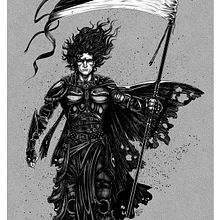 heraldo de batalla. Un proyecto de Cómic, Dibujo digital, Diseño de personajes, Ilustración con tinta e Ilustración digital de Miguel Ángel García Romero - 08.11.2020