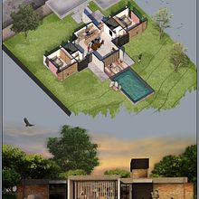 Mi Proyecto del curso: Ilustración digital de proyectos arquitectónicos. Un progetto di Eventi e Interior design di Lorena G.Miret - 08.11.2020