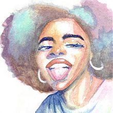 My project in Artistic Portrait with Watercolors course. Watercolor Painting project by moodiewisp - 11.09.2020