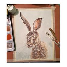 Mi Proyecto del curso: Técnicas experimentales de acuarela para principiantes . Un progetto di Belle arti e Illustrazione tradizionale di Javi Cofré Millaqueo - 08.11.2020