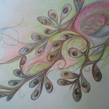 example of works I'd like to bind into books. Drawing, Watercolor Painting, and Bookbinding project by Dorian Paul - 11.09.2020