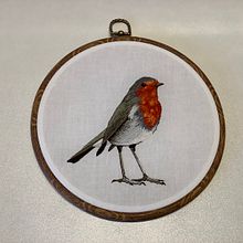 My project in Painting with Thread: Textile Illustration Techniques course . % Kate Gendle tarafından hazırlanan Nakış projesi - 01.02.2021