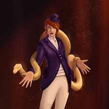 Mi Proyecto del curso: Pintura digital de personajes: ilustra con luz y color. Ilustração tradicional projeto de Marie Brogowski - 09.11.2020