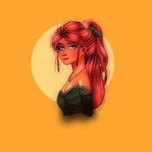 Mi Proyecto del curso: Retrato de personajes femeninos con Procreate. Portrait Drawing, and Digital Drawing project by libierbarriga9 - 11.09.2020