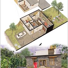 My project in Digital Illustration of Architectural Projects course. Projekt z dziedziny  Modelowanie 3D i  Architektura użytkownika Nicolás Ferrovia - 09.11.2020