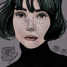 Mi Proyecto del curso: Retrato ilustrado con Procreate. Digital Drawing project by Maria Murillo - 11.10.2020