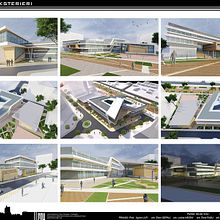 High School Project. 3D Modeling, and Architecture project by Kejsi Voli - 02.09.2014