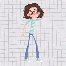 Mi Proyecto del curso: Construye un amigo: del lápiz al movimiento. Animation, 2D Animation, and Character Animation project by sonia.sololo - 11.10.2020