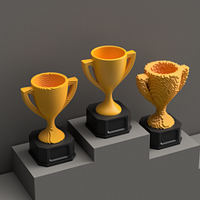 Trophy Collection. 3D, e Design de produtos projeto de Agustín Arroyo - 10.11.2020