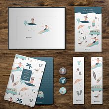 Summer time in Iquique. Un projet de Illustration traditionnelle de Adrian Diaz Gabilan - 27.03.2021