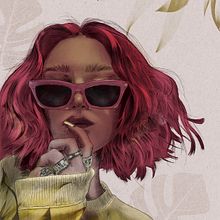 Retrato ilustrado con Procreate. Artistic Drawing, Digital Design, and Digital Illustration project by Juan Nuñez - 11.10.2020