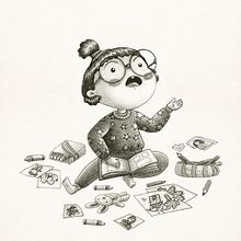Lluvia. Projekt z dziedziny Tradycyjna ilustracja, Ilustracje dla dzieci i Narracja użytkownika Diana Zela - 29.04.2020