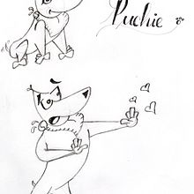 Mi Proyecto del curso: Introducción a la creación de personajes estilo cartoon. Pencil Drawing project by Allan Avendaño - 11.11.2020
