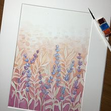 Mi Proyecto del curso: Técnicas de acuarela en negativo para ilustración botánica. Traditional illustration project by Pili Guardiola - 11.11.2020