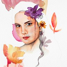 Mi Proyecto del curso: Retrato de Laura . Ilustrasi tradisional proyek oleh Júlia Gibert Badia - 11.12.2020