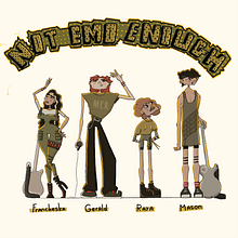 My project in Illustrated Characters Factory course. Un progetto di Illustrazione tradizionale di Unick Co - 11.11.2020
