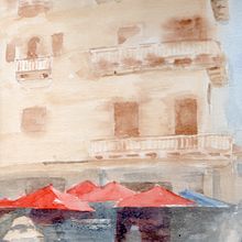 Mi Proyecto del curso: Paisajes urbanos en acuarela Ein Projekt aus dem Bereich Bildende Künste, Aquarellmalerei und Architektonische Illustration von Jairo Perilla - 12.11.2020