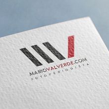 Diseño marca personal Mario Valverde fotógrafo. . Br, ing și identitate, Design de logo și Design grafic de Jose Angel Borrego - 09.12.2020