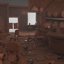 Mi Proyecto del curso: Creación de escenarios 3D desde cero en Maya. 3D Modeling project by Pablo Vicente - 11.12.2020
