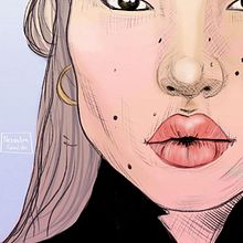 Mi Proyecto del curso: Retrato ilustrado con Procreate. Un progetto di  di giraldoalexandra - 12.11.2020