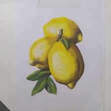 Meu projeto do curso: Introdução à pintura com massa de modelar. Un proyecto de Ilustración botánica y Pintura de Agnes Passos - 27.01.2021