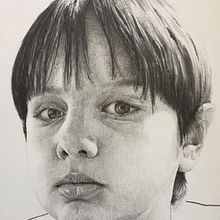 Retrato Chico. Fine Arts, Drawing, Pencil Drawing, Artistic Drawing, Portrait Drawing, and Realistic Drawing project by Eduardo Aros - 05.29.2020