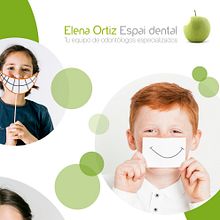 Publicidad impresa para la Revista Poble de "Elena Ortiz Espai Dental". (2019-2020). Un proyecto de Diseño gráfico, Fotografía y Publicidad de Eva Pitarch Chavarrias - 13.11.2020