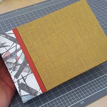 My project in Bookbinding of Your Artwork without Folds course. Bookbinding project by Gyounghee Lee - 11.14.2020