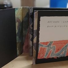 My project in Handmade Binding without Stitches course. Bookbinding project by Gyounghee Lee - 11.14.2020