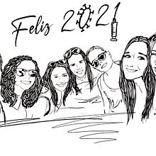 Dijbujos. Street Art, Sketching, Comic, Portrait Drawing, Design, Traditional illustration, Digital Illustration, and Lettering project by Ruth Algueta - 01.01.2021
