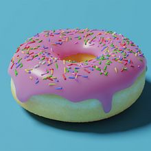 3D DONUT. Een project van 3D van William Adams - 14.11.2020
