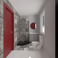 Baño estilo vintage Ein Projekt aus dem Bereich 3D und Architektur von Gustavo Gonzalez - 14.11.2020