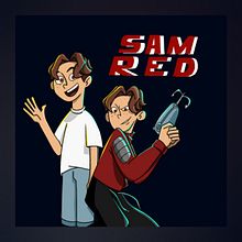 Sam Red: Autoretrato  Ein Projekt aus dem Bereich Digitale Illustration von Samuel Ayelén - 19.10.2020