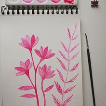 Mi Proyecto del curso: Técnicas modernas de acuarela. Ilustração tradicional projeto de Rospin Art - 15.11.2020