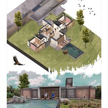 Mi Proyecto del curso: Ilustración digital de proyectos arquitectónicos. 2D Animation, 3D Animation, Architecture, and 3D Design project by Agustina Scollo - 11.15.2020
