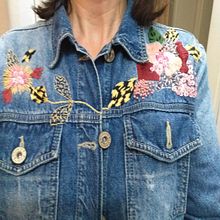 Jaqueta. Embroider project by Rosângela Santos - 11.16.2020
