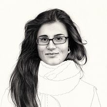 Elena. Projekt z dziedziny R, sunek ołówkiem, Portret, R, sunek realist i czn użytkownika Elia Sánchez Martín - 14.02.2018