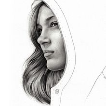 Autorretrato. Portrait Drawing project by Elia Sánchez Martín - 06.07.2018