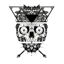 Mi Proyecto del curso: Ilustración con entramados en blanco y negro . % Cristian Ureña tarafından hazırlanan Çizim projesi - 11.16.2020