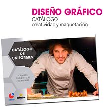 Catálogo de uniformes: diseño y maquetación para soporte online. Un progetto di Graphic design di Estrella Martinez Ledesma - 23.09.2019