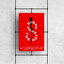 My project in Design of Experimental Typographic Posters course – The Hateful Eight by Quentin Tarantino Ein Projekt aus dem Bereich T und pografisches Design von fstary - 16.11.2020