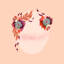 FILTRO: FLORALIS (Filtros ilustrados para Facebook e Instagram Stories). Un proyecto de Animación 3D, Dibujo artístico y Dibujo digital de Sofia Escauriza - 16.11.2020