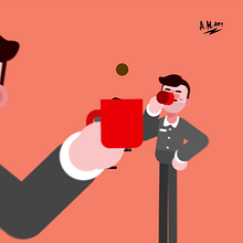 Rizal toma un Cafe loop. 2D Animation, Character Animation, Character Design, Digital Illustration, Traditional illustration, Instagram, Motion Graphics, and Multimedia project by Albert Malonzo - 11.16.2020