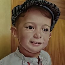 Retrato Darìo. Un progetto di Belle arti, Disegno di ritratti, Disegno realistico e Pittura di Adrián Durá Reina - 01.05.2020