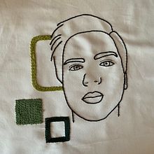 Nuevo proyecto#retrato bordadoamano. Un proyecto de Bordado de Marcela Pacheco Weber - 16.11.2020