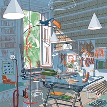 Cover for The Milaneser. Un projet de Illustration architecturale, Design  et Illustration traditionnelle de Carlo Stanga - 17.11.2020